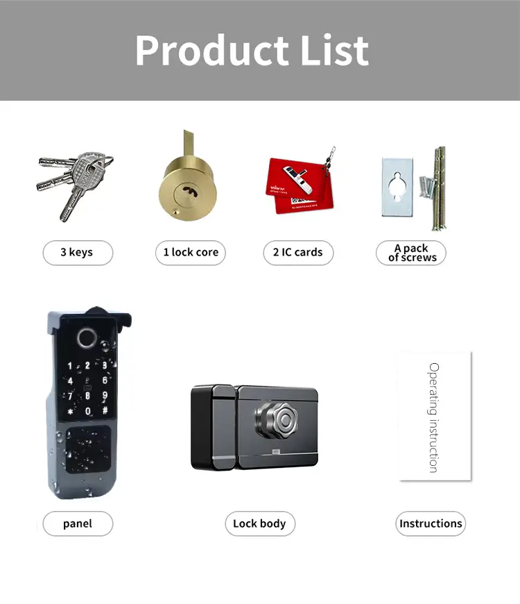 Khóa cổng thông minh Vilock VIL – G01 - Ảnh 3