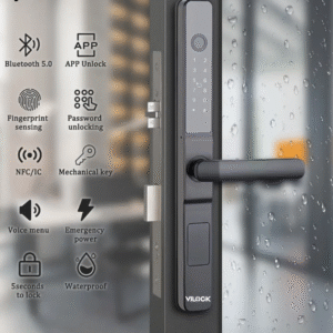 7 Loại Khóa Thông Minh Bạn Nên Biết - Khoá thông minh Vilock 3 VIL A01B 3D