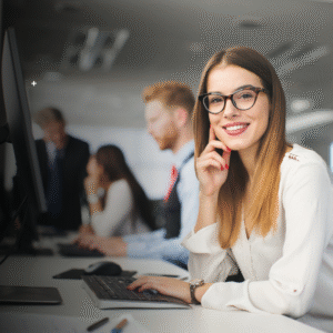 White and Yellow Modern Minimalist Job Hiring Instagram Post