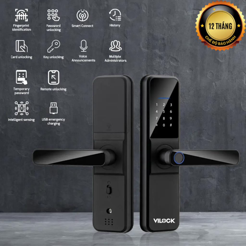 TẠI SAO KHÓA THÔNG MINH DẦN THAY THẾ CÁC KHÓA CƠ TRUYỀN THỐNG? 3 Khóa thông minh cửa Gỗ Vilock