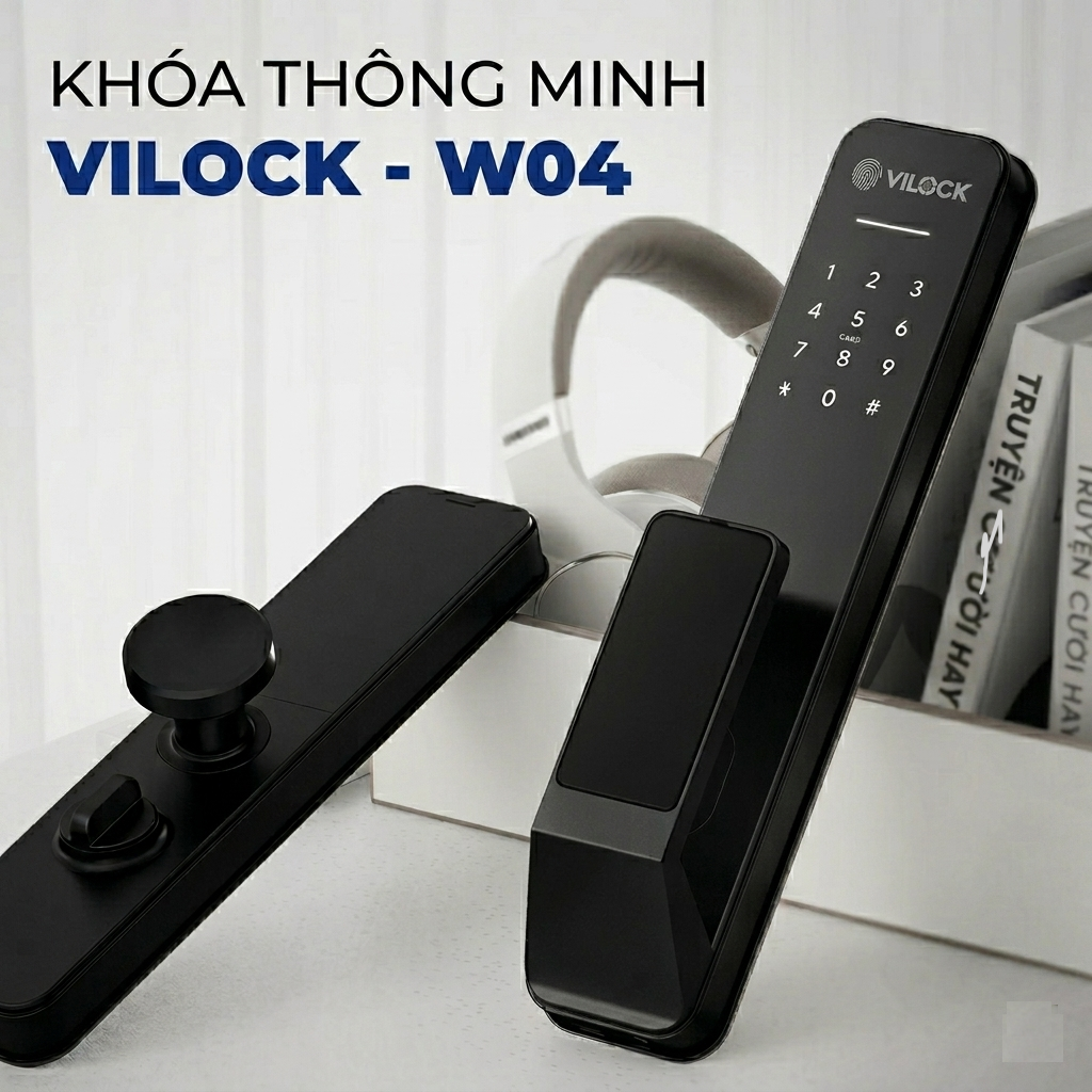 Khóa cửa gỗ VIL W04
