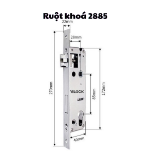 Ruột khóa 2885 VIlock